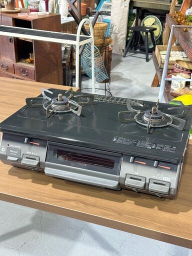 【Rinnai】 ガステーブル RTE597 LPガス 2020年 左強火力 ガス台 ガスレンジ リンナイ 一人暮らし 新生活