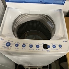2019年製！ハイアール5.5kg洗濯機・状態良し☆ 2019年製 ハイアール 全自動電気洗濯機5.5kg