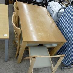 家具 ダイニングセット テーブル＆椅子4脚セット ※240001...