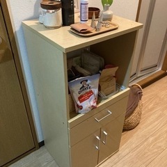 【0円】収納棚(食器や調理器具などに)