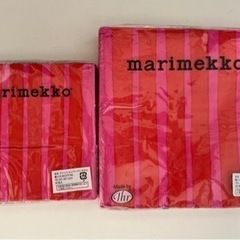 【新品未使用】6個セット　マリメッコ　marimekko ペーパ...