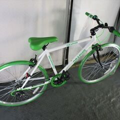 Ｄ413　★18000円★整備済み スポーツ自転車　新車　GRAPHIS　グリーン　48ｃｍ 【クロスバイク】