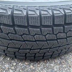 2023年製2本/2016年製2本　225/65R17　ヨコハマスタッドレスタイヤ　5穴　アルミホイール付き　4本セット　17インチ　　