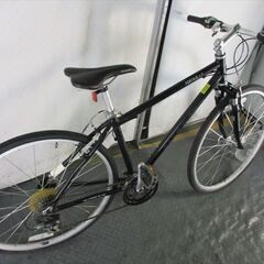 Ｄ414★23800円★整備済み スポーツ中古自転車 ライトウェイ　ファータイル　ブラック　46ｃｍ【クロスバイク】(*^▽^*)