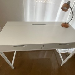 IKEA ALEX アレクス デスク ホワイト