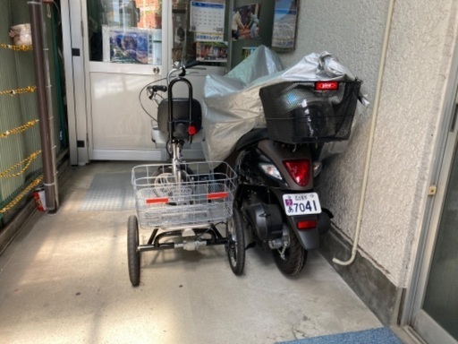 止まっても座ったまま倒れない自転車