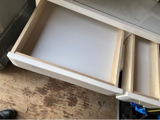 ニトリ 三面鏡ドレッサー(クレール WH) - 机 