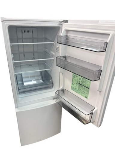 NO.1295 2022年製TOSHIBA 東芝ノンフロン冷凍冷蔵庫 153L GR-U15BS