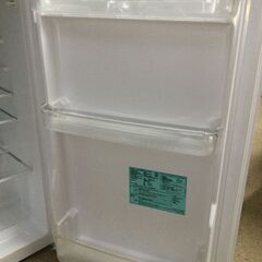 【北見市発】ハイアール Haier 冷凍冷蔵庫 JR-N130A 2018年製 白 130L スリムボディ 強化ガラストレイ 耐熱性能天板 冷凍室29L 2ドア (E2567wY)