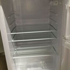 【北見市発】ハイアール Haier 冷凍冷蔵庫 JR-N130A 2018年製 白 130L スリムボディ 強化ガラストレイ 耐熱性能天板 冷凍室29L 2ドア (E2567wY)