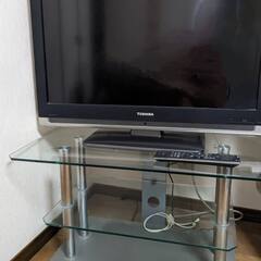 【値下げ】テレビテレビ台  テレビ付き