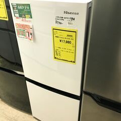 新生活応援！ハイセンス 冷蔵庫 HR-D1303 2021年製 2ドア 2ドア冷蔵庫