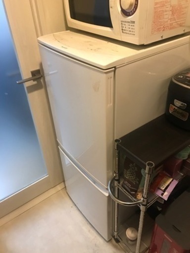 冷蔵庫と電子レンジセット