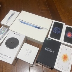 iPhone4-6.SE、iPad、Air pods、GALAX...
