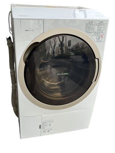 TOSHIBA 東芝 ドラム式洗濯機 TW-117X6R 2018年製　洗濯11㎏ 乾燥 7㎏ 動作確認済 美品　直接引取大歓迎‼ 地域限定有料配送サービスあり‼