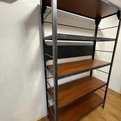 ウニコ unico ランバー LUMBER トールシェルフ Tall Shelf アイアンフレーム インダストリアル デザイン