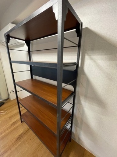 ウニコ unico ランバー LUMBER トールシェルフ Tall Shelf アイアン