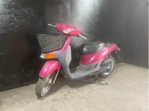 ★支払総額3.3万円★走行テスト済み！関東圏内即日配送可能！ ホンダ フレックス50 AF38 前後12インチタイヤ！2スト！オイル交換必要なし！ちょっとした足に♪