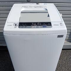 【セット18】23区配送無料　冷蔵庫ハイアール148L＋洗濯機日立７kg