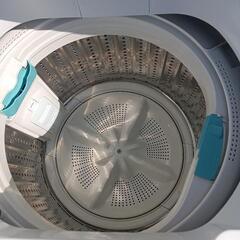 【セット18】23区配送無料　冷蔵庫ハイアール148L＋洗濯機日立７kg