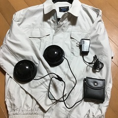 決まりました　空調服とファンとバッテリー値下げしました！