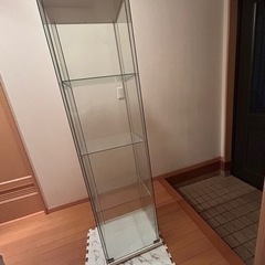 IKEA ガラスケース キャビネット