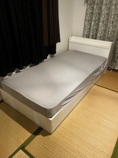 家具 ベッド シングルベッド