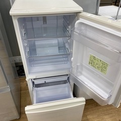 SHARP 2ドア冷蔵庫 SJ-D14E-W【トレファク東大阪】