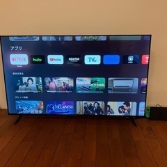 55v型液晶テレビ　Google TV