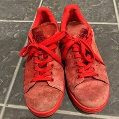 靴adidas ｽﾀﾝｽﾐｽ 25.5cm