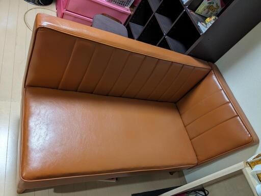 最終価格！2人掛け左アームソファー
