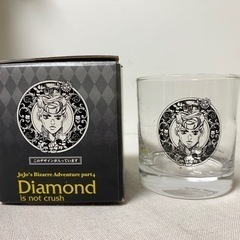 美品　ジョジョの奇妙な冒険第四部　ダイヤモンド　G賞　グラス