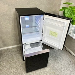 ☑︎ご成約済み🤝 SHARP 上品なブラックガラス🎩 ２ドア冷蔵庫✨ 2018年製⭕️