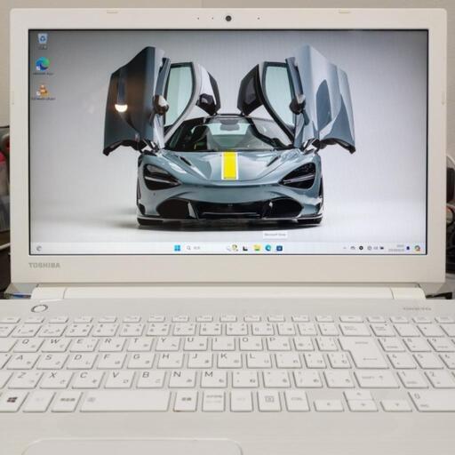 【成約 3/31 16時 お渡し予定】東芝 Dynabook SSD ノートパソコン Windows11 Office2021