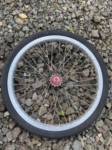 bmx 完組ホイール　前後セット　タイヤ付き
