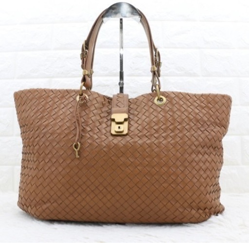 BOTTEGA VENETA ボッテガヴェネタ ビジネスバッグ トートバッグ ローマ イントレチャート レザー