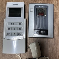 【引渡決定】ワイヤレステレビドアホンWDP-100 ELPA