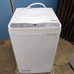 SHARP 全自動電気洗濯機 6.0kg 2022年製 ES-G...