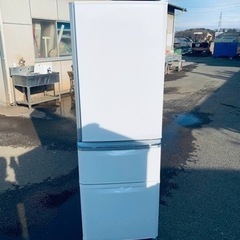 三菱 ノンフロン冷凍冷蔵庫 MR-C37Y-W