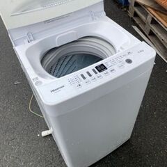 福岡市内配送設置無料 2020年式全自動洗濯機 ホワイト HW-T55D [洗濯 