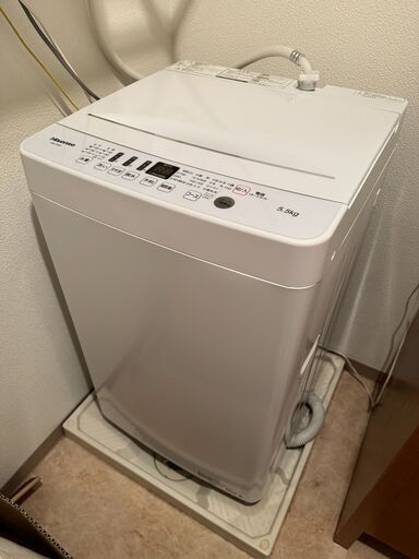 2020年購入の洗濯機