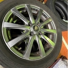 タイヤホイール付き4本セット(165/60R15)