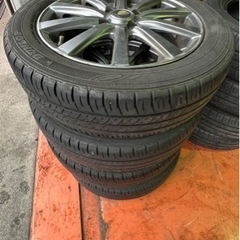 タイヤホイール付き4本セット(165/60R15)