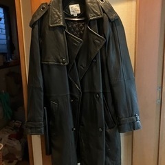 服/ファッション コート メンズ　本革のコート