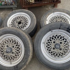 希少 旧車 SSR 15インチ ホイール 114.3 4穴