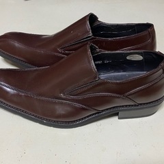 紳士用革靴　ブラウン　サイズ25.5EEE 美品