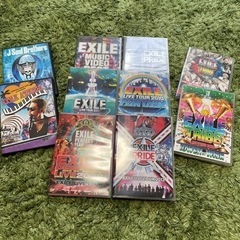 【美品】EXILE、3代目、ATSUSHI、DVD【10枚】