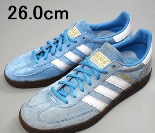 未使用品 adidas HANDBALL SPEZIAL ライトブルー 26cm