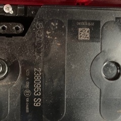 スカニア新車外し