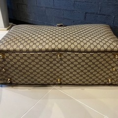 決まりました☆ 希少GUCCIグッチ GGスプリウムレザー トランクケース 